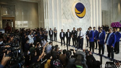 Lagi, AHY Temui Surya Paloh di DPP NasDem