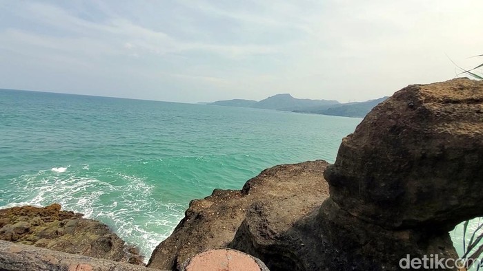 Lokasi hilangnya AK (38) di Karang Hawu