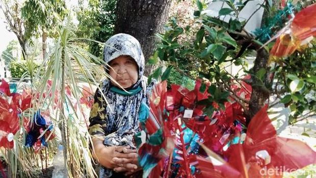 Lokasi penemuan jenazah Siti Rokhhimah, nenek penjual kitiran di Klaten, Kamis (23/6/2022).