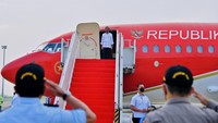 Presiden Joko Widodo (Jokowi) melakukan kunjungan kerja ke Provinsi Kalimantan Timur pada Rabu (22/6/2022).