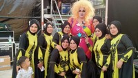 Nazla Zain ikut rombongan Nasida Ria ke Jerman.Foto: Instagram Nazla Zain