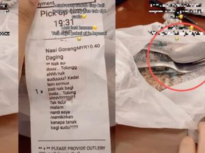 Ngakak! Pesan Makanan Minta Sendok Plastik, yang Datang Sebaliknya
