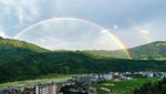 Pelangi Ganda Hiasi Langit China, Indah Banget
