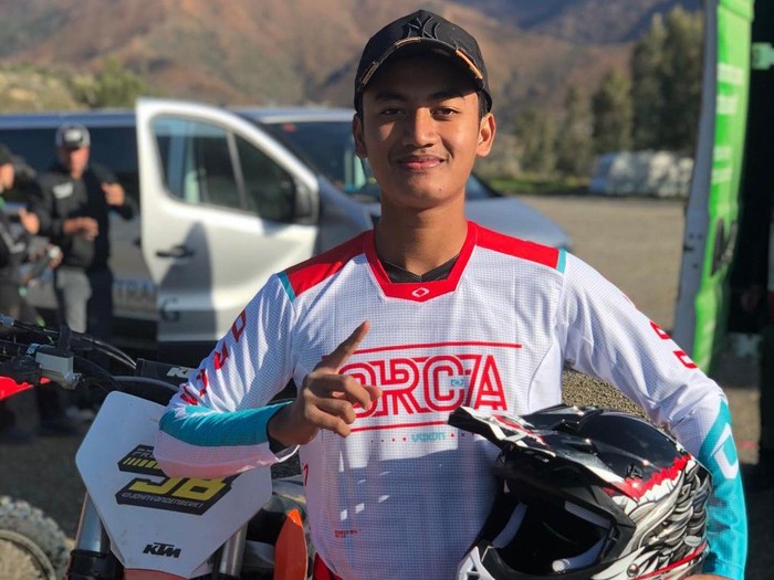 Pembalap Lamongan Ananda Rigi Aditya