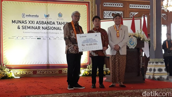 Pembukaan Munas Asbanda di Keraton Kasunanan Surakarta, Kamis (23/6/2022).