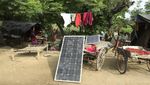 Deretan Rumah Gubuk di India Pakai Tenaga Surya, Ini Fotonya