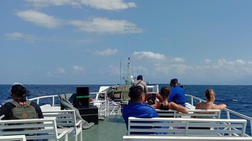 Penyeberangan menggunakan kapal cepat rute Gili Trawangan-Senggigi Lombok Barat menuju Padangbai, Karangasem, Bali telah dibuka.