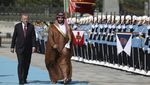Kehangatan Erdogan Sambut Pangeran MBS Pasca Kasus Khashoggi