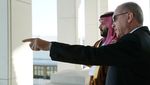 Kehangatan Erdogan Sambut Pangeran MBS Pasca Kasus Khashoggi