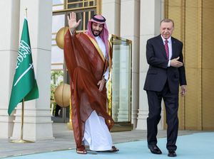 Kehangatan Erdogan Sambut Pangeran MBS Pasca Kasus Khashoggi