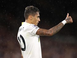 Raphinha sudah dua musim bermain di Liga Inggris. Musim lalu catatannya oke, dirinya kemas 11 gol dari 35 laga (Getty Images)