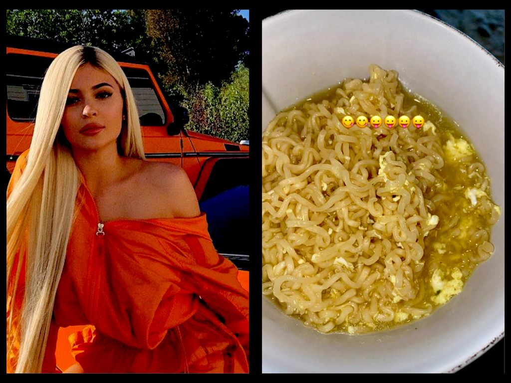 Resep mie instan Kylie Jenner
