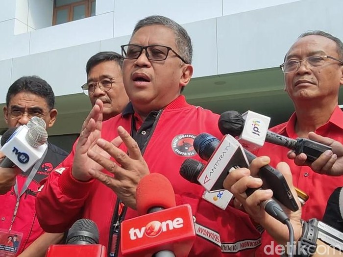 Sekjen PDIP Hasto Kristiyanto (Eva Safitri/detikcom).