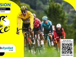 Modal Rp 1, Bisa Nobar Tour de France Lengkap dengan Dinner dan Kopi