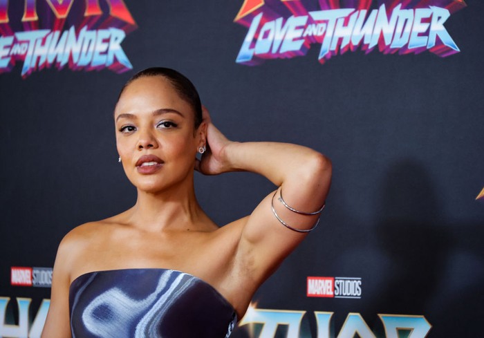 1404778275 LOS ANGELES, CALIFORNIA - JUNE 23: Tessa Thompson attends the Marvel Studios