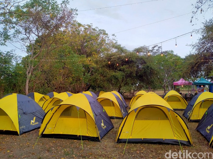 Areal Camping Ground Gratis dari Dinas Pariwisata NTB.