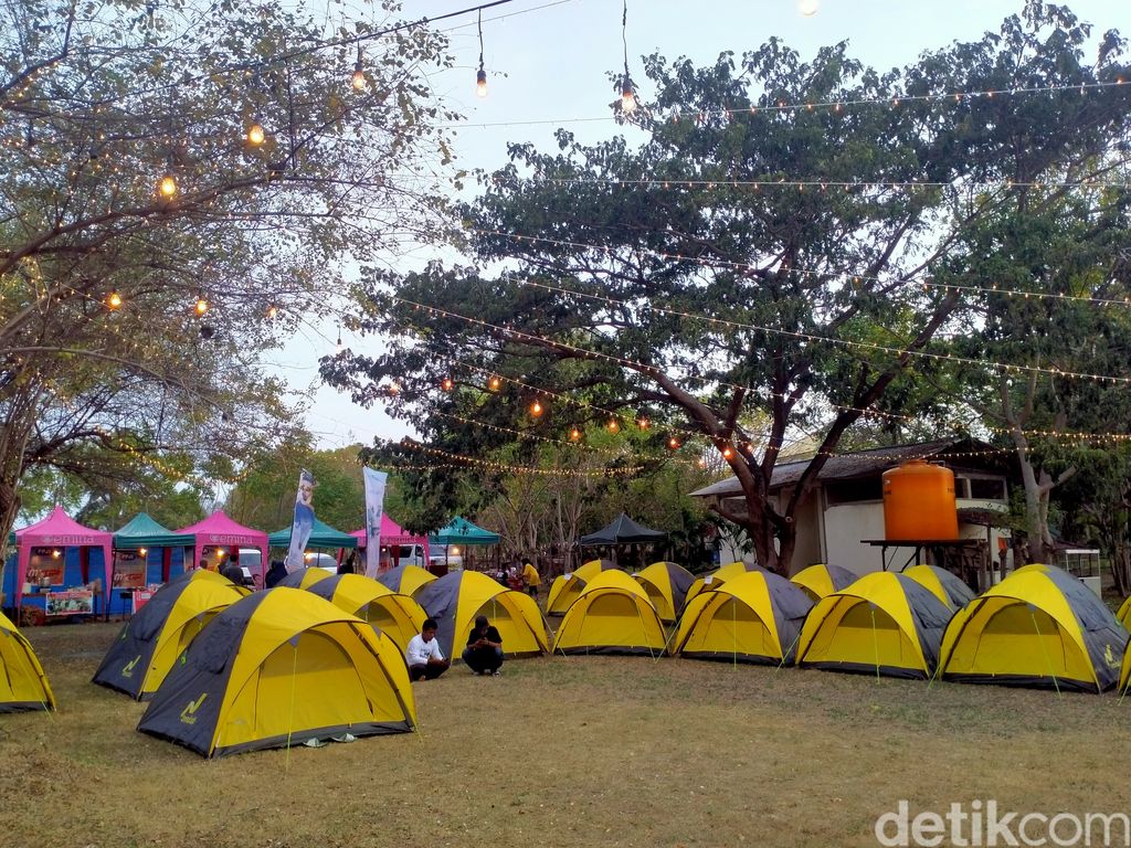 Areal Camping Ground Gratis dari Dinas Pariwisata NTB.