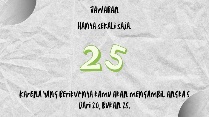 Asah otak detikHealth.