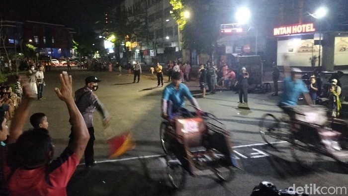balap becak kamtibmas