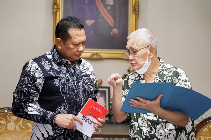 Bamsoet dan Try Sutrisno