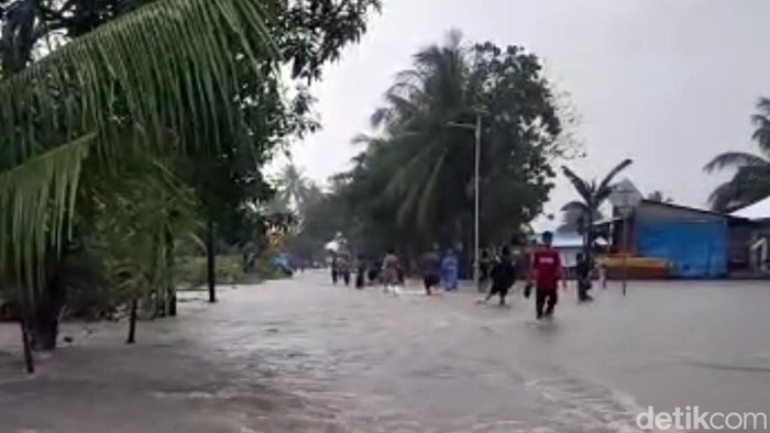 Banjir di Majene, Sulbar.