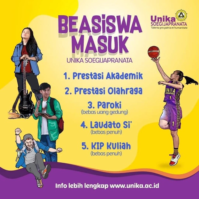 Beasiswa Unika Soegijapranata