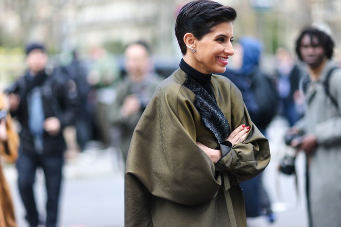 Deena Aljuhani Abdulaziz PARIS, FRANCE - OCTOBER 01: Deena Aljuhani Abdulaziz attends the Irving Penn Exhibition Private Viewing Hosted by Vogue as part of the Paris Fashion Week Womenswear Spring/Summer 2018 on October 1, 2017 in Paris, France. (Photo by Pascal Le Segretain/Getty Images)
