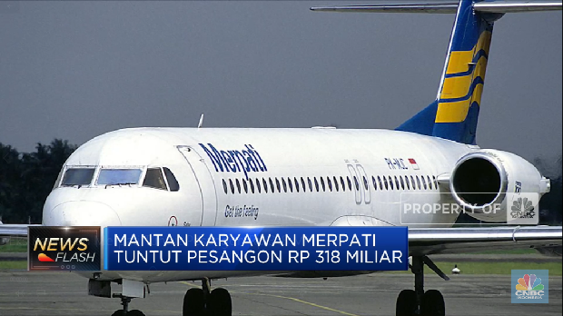 Eks Karyawan Merpati Tuntut Pesangon Rp 318 M