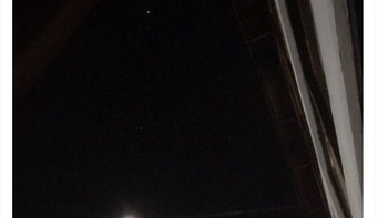 Fenomena langka ini akan terus berlanjut sampai akhir Juni 2022 dalam 3 kali momen konfigurasi. Foto: Screenshot Twitter