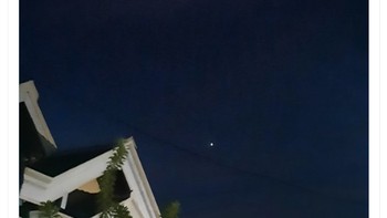 Selanjutnya, diikuti dengan konfigurasi kedua dengan susunan planet Merkurius, Venus, Uranus, Mars, Jupiter, Saturnus, dan Bulan pada 16-27 Juni 2022. Foto: Screenshot Twitter