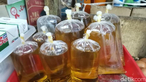 Harga terkini minyak goreng curah