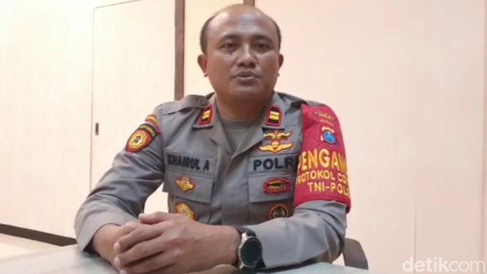Kapolsek Sidayu, Gresik Iptu Khairul Alam.