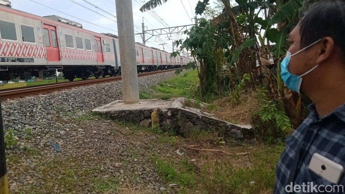 Lokasi kejadian kakek pesepeda terserempet KRL hingga tewas di Klaten, Jumat (24/6/2022).