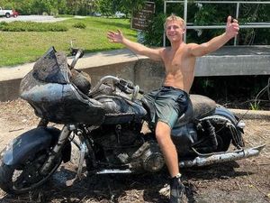 Hoki Banget! Pria Amerika Dapatkan Harley-Davidson saat Mancing