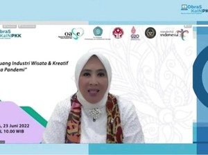 Ketum TP PKK Bicara Peluang Industri Wisata & Ekraf Usai Pandemi
