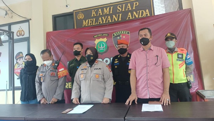 Polisi merilis penculikan anak di Stasiun Manggarai, Jaksel.