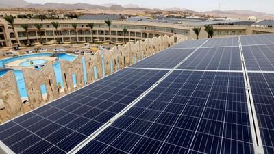 Lihat Nih Hotel Ramah Lingkungan di Mesir, Atapnya Penuh Panel Surya