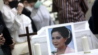 Jenazah Rima Melati akan disemayamkan selama beberapa hari. Foto: Palevi/detikcom