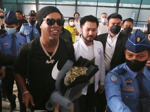 Ronaldinho di Indonesia: Saya Mau Hibur Semua Orang