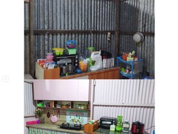 8 Foto Transformasi Dapur Kumuh Hingga Jadi Estetik, Unik Berdinding Seng
