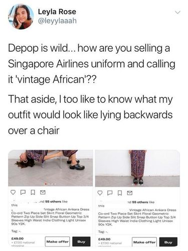 Viral Seragam Pramugari SQ Dijual