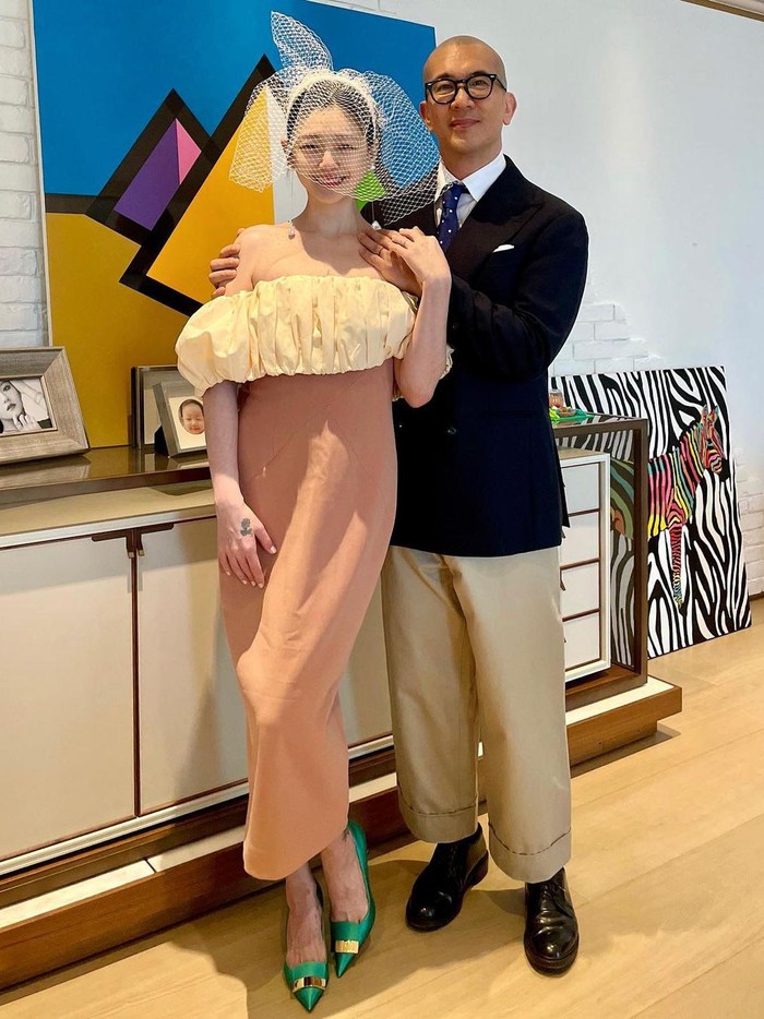 Barbie Hsu & DJ Koo Foto pernikahan Barbie Hsu & DJ Koo.