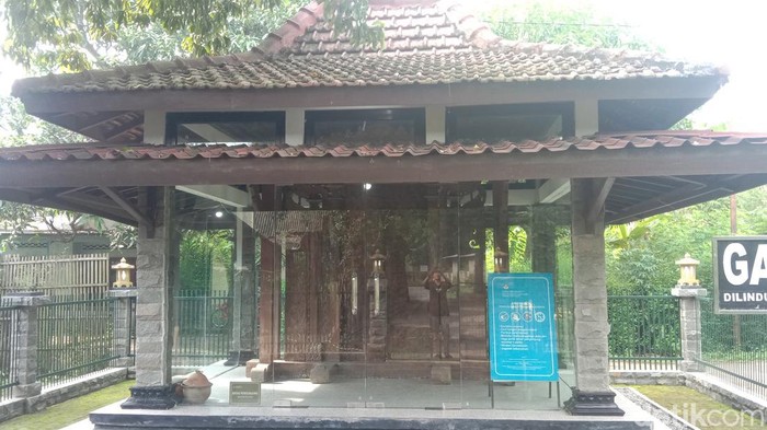Benda cagar budaya yang disebut sebagai Pintu Gerbang Majapahit di Pati, Jumat (24/6/2022).