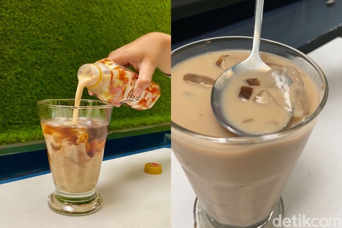 Minuman viral di TikTok pakai brown sugar milk Ichitan dan cincau Cap Panda