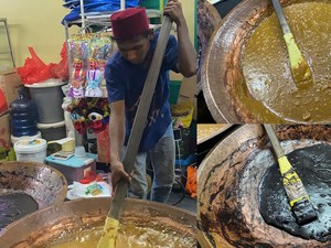 Ajib! Dodol Betawi Otentik Buatan Bang Rizal Bisa Dicicip di PRJ