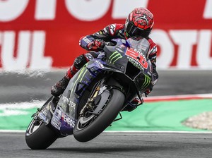 Quartararo Nyaris Jatuh, Vinales Nyaris Tabrak Miller