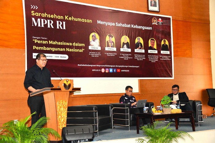 Kepala Bagian Pemberitaan dan Hubungan Antarlembaga Sekretariat Jenderal MPR Budi Muliawan