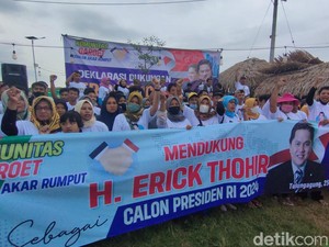 Komunitas di Tulungagung Dukung Erick Thohir Jadi Capres 2024