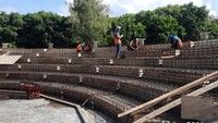 Hingga minggu ke III Juni 2022, progress pembangunan telah mencapai 40,37% meliputi proses konstruksi tahap persiapan pengecoran dan pemasangan besi/kerangka. Sementara proses pengecoran akan dimulai pada akhir Juni mendatang. 