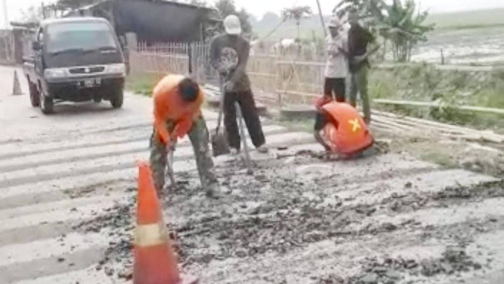 Dibongkar, Barisan Polisi Tidur di Tangerang Kini Tersisa 3 Baris